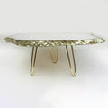 White Agate Cake Stand/Centrepiece/Display Stand/Tray